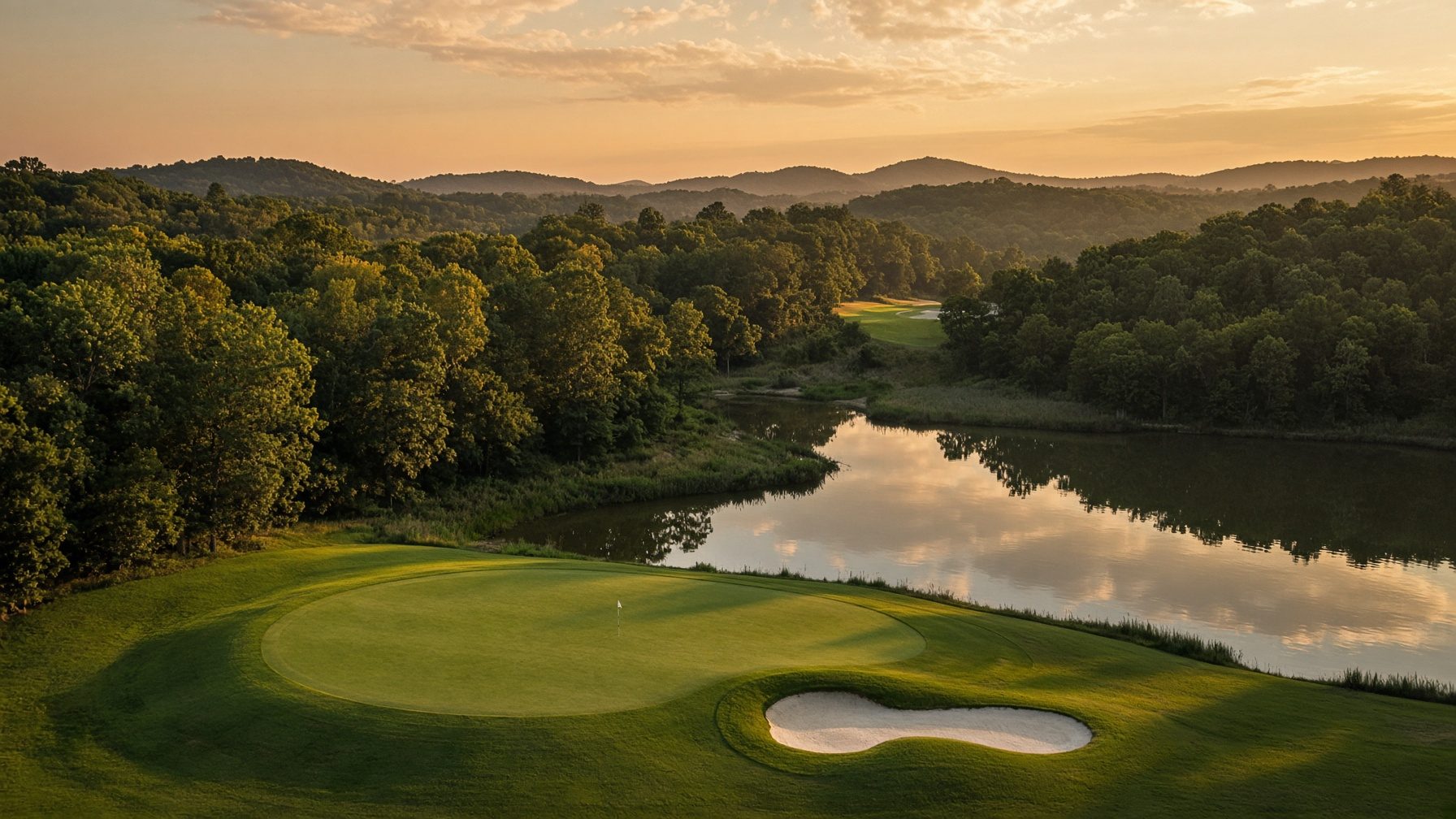 Seven golf courses